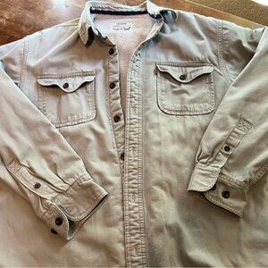 Levi's Men's Beige Shirt Jacket